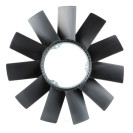 Engine cooling fan impeller